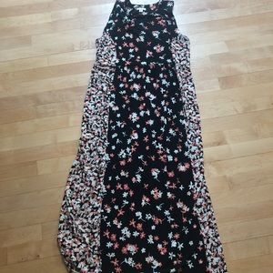 Flower pattern flower dress